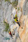 Les Gorges du Verdon (Paroi du Duc)